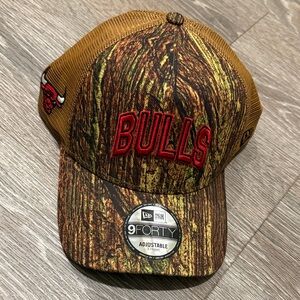 Bulls Camouflage Adjustable Cap - Men’s